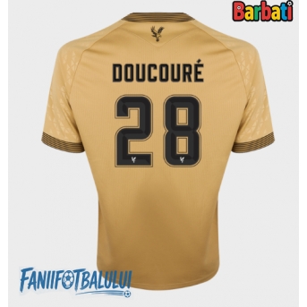 Crystal Palace Cheick Doucoure #28 Tricou Fotbal Replică 2025-26 Barbati Deplasare